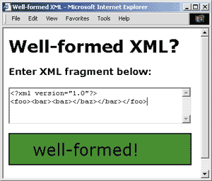 Figure 2 Well-formed Document